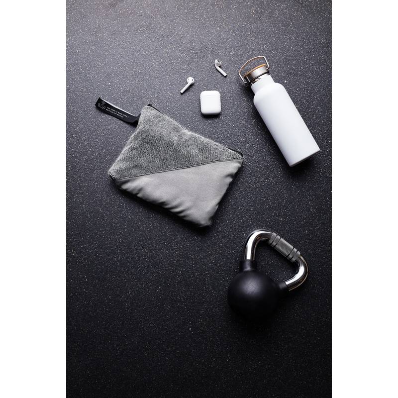 Športový uterák VINGA 40x80cm, sivá Športový uterák VINGA 40x80cm, sivá