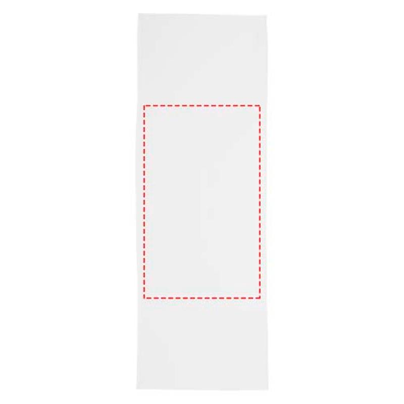 Raquel športový recyklovaný PET chladiaci uterák vo vrecku, biela Raquel športový recyklovaný PET chladiaci uterák vo vrecku, biela