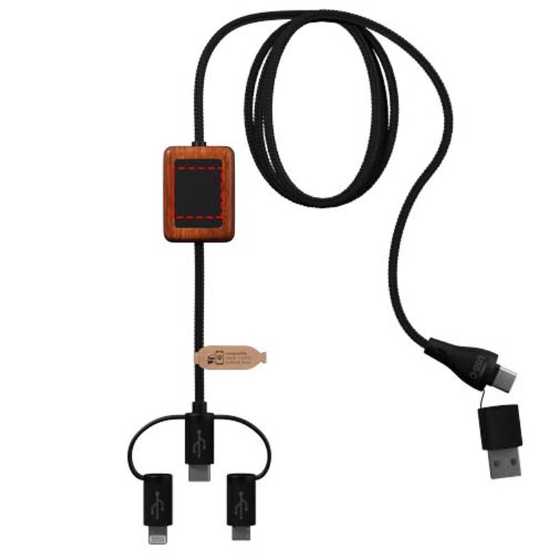 SCX.design C46 5 v 1 CarPlay kábel, čierna SCX.design C46 5 v 1 CarPlay kábel, čierna