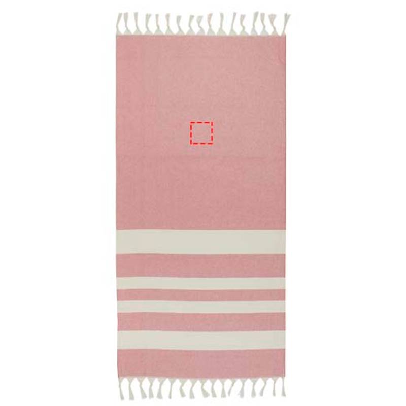 Anders uterák do orientálnych kúpeľov 147 × 75,5 cm, červená Anders uterák do orientálnych kúpeľov 147 × 75,5 cm, červená