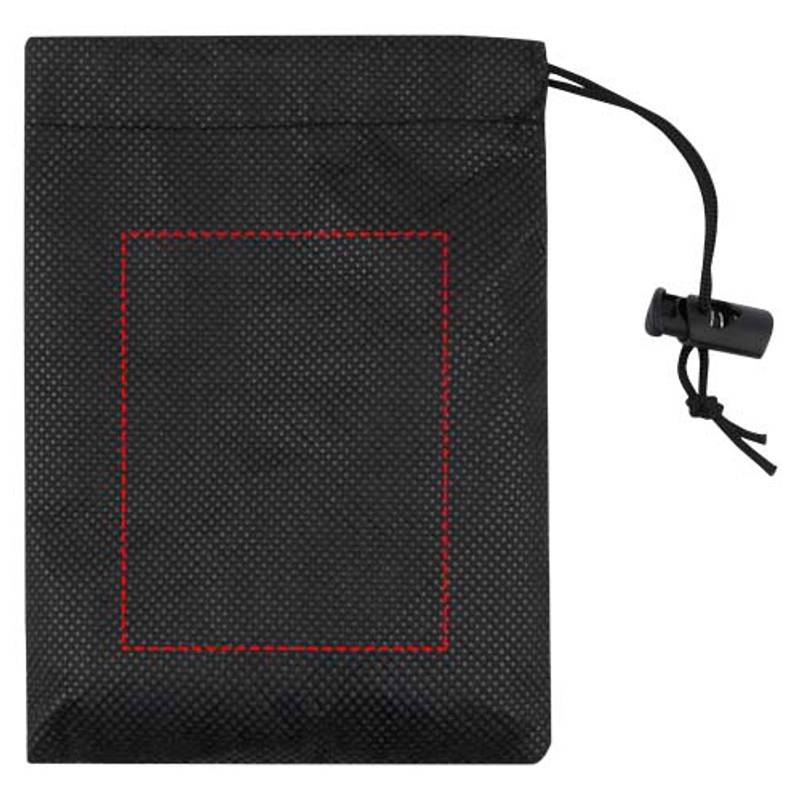 Lucas RPET sportovní ručník 30×80 cm, bílá Lucas RPET sportovní ručník 30×80 cm, bílá