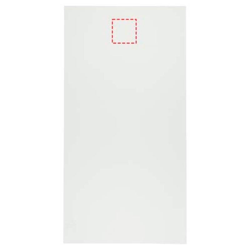 Lucas RPET sportovní ručník 50×100 cm, bílá Lucas RPET sportovní ručník 50×100 cm, bílá