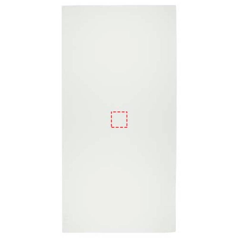 Lucas RPET sportovní ručník 70×140 cm, bílá Lucas RPET sportovní ručník 70×140 cm, bílá