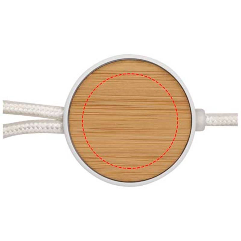 Dátový synchronizačný a rýchlonabíjací 27W kábel 5 v 1 s dĺžkou 150 cm s bamb, biela Dátový synchronizačný a rýchlonabíjací 27W kábel 5 v 1 s dĺžkou 150 cm s bamb, biela