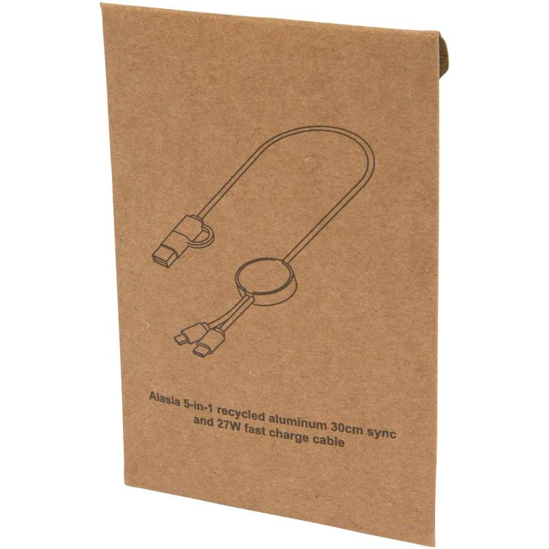 Dátový synchronizačný a rýchlonabíjací 27W kábel 5 v 1 s dĺžkou 30, červená Dátový synchronizačný a rýchlonabíjací 27W kábel 5 v 1 s dĺžkou 30, červená