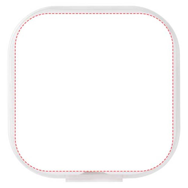 Sluchátka s kabelem typu C Dofida s úložným boxem z recyklovaného plastu, bílá Sluchátka s kabelem typu C Dofida s úložným boxem z recyklovaného plastu, bílá