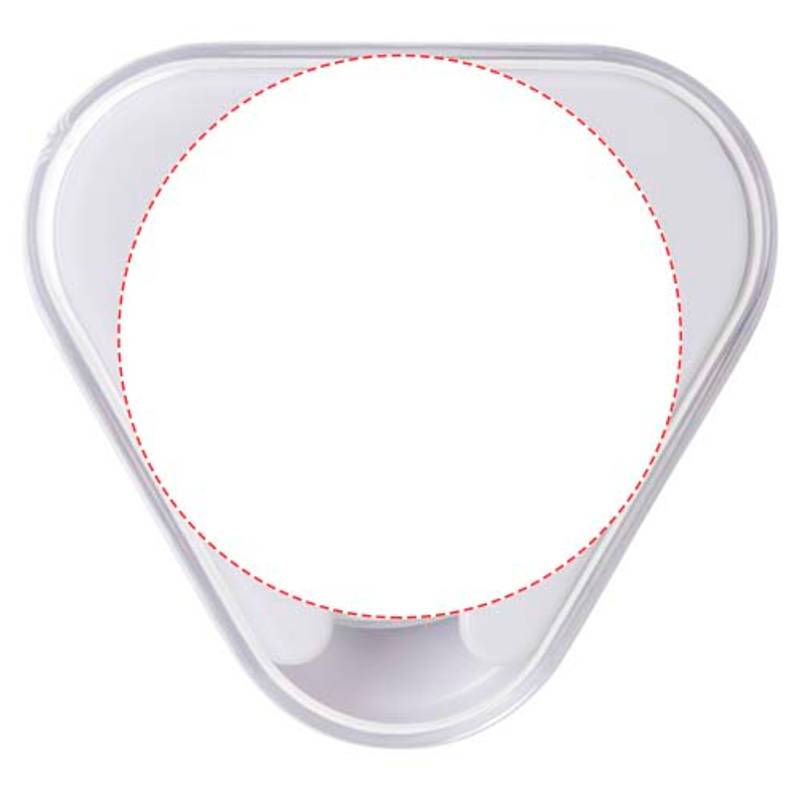 Slúchadlá Rebel s úložným boxom z recyklovaného plastu, biela Slúchadlá Rebel s úložným boxom z recyklovaného plastu, biela