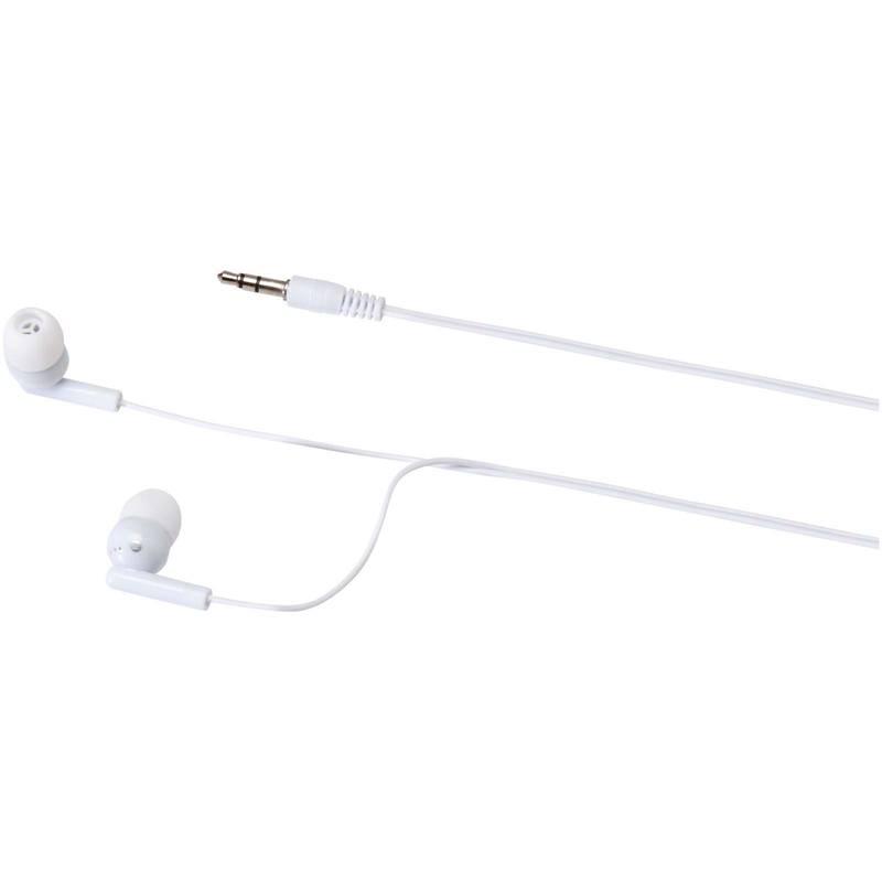 Slúchadlá Rebel s úložným boxom z recyklovaného plastu, biela Slúchadlá Rebel s úložným boxom z recyklovaného plastu, biela