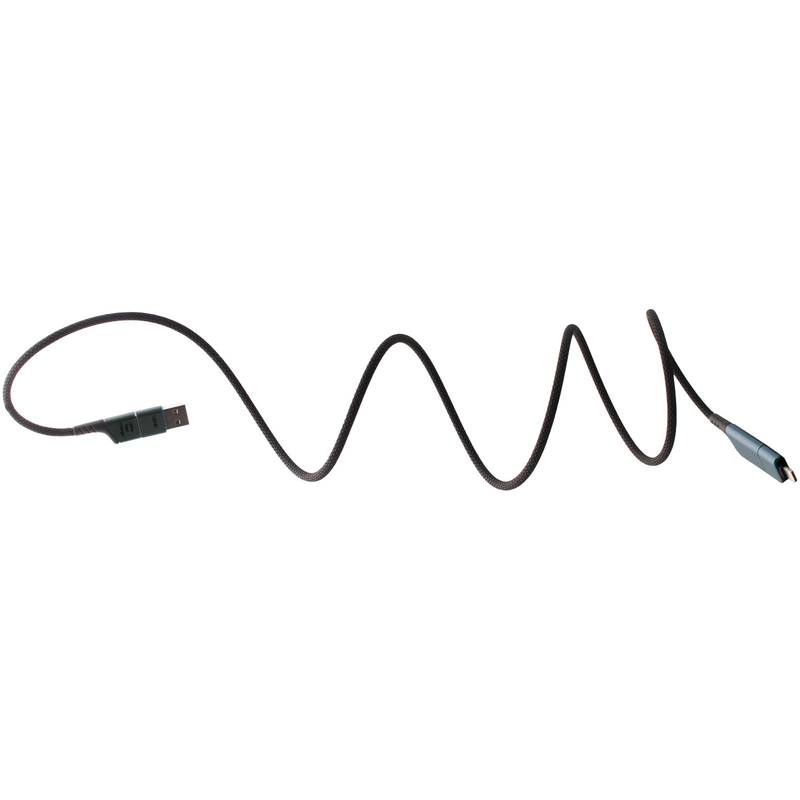 100W magnetický ultra rýchly nabíjací kábel SCX.design C52 4 v 1 z rPET, sivá 100W magnetický ultra rýchly nabíjací kábel SCX.design C52 4 v 1 z rPET, sivá