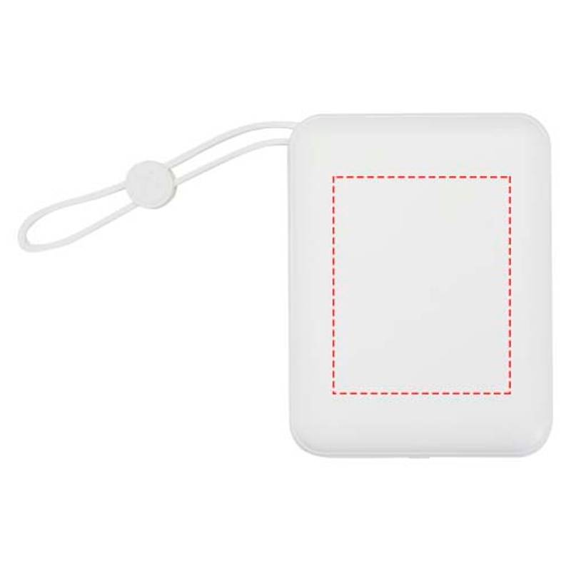 Acrux powerbanka 10 000 mAh 35W pre tablet s integrovaným káblom typu C - vyrobené z recyklovaného, Acrux powerbanka 10 000 mAh 35W pre tablet s integrovaným káblom typu C - vyrobené z recyklovaného,