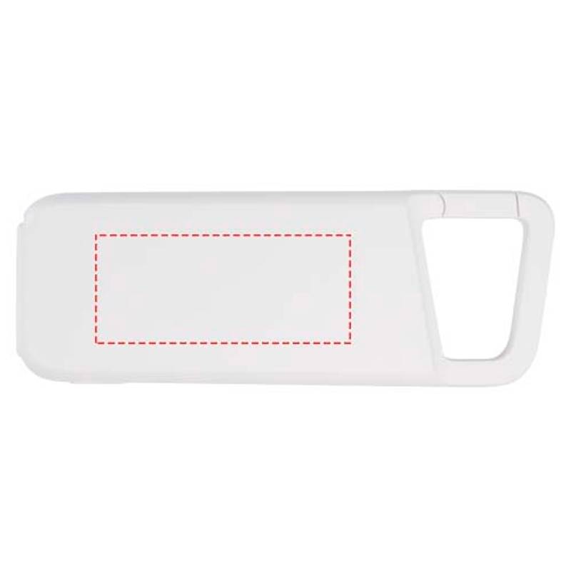 Alkes vodeodolná powerbanka z recyklovaného plastu s karabínou, kapacita 5000 mAh, 12 W, biela Alkes vodeodolná powerbanka z recyklovaného plastu s karabínou, kapacita 5000 mAh, 12 W, biela