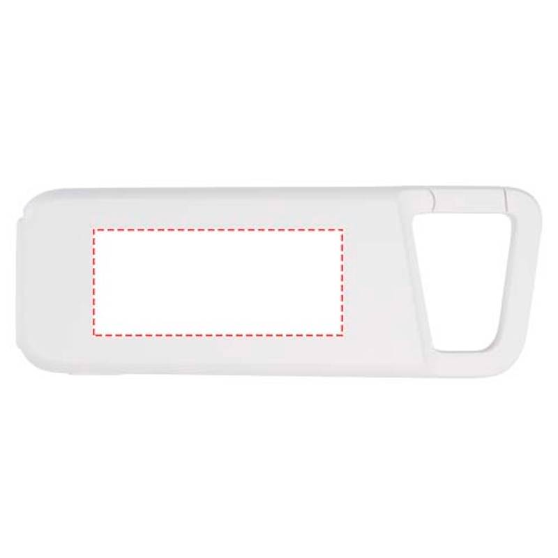 Alkes vodeodolná powerbanka z recyklovaného plastu s karabínou, kapacita 5000 mAh, 12 W, biela Alkes vodeodolná powerbanka z recyklovaného plastu s karabínou, kapacita 5000 mAh, 12 W, biela