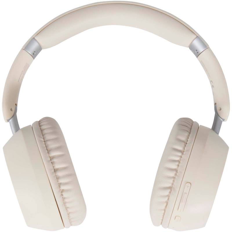 Hoggar skladacie slúchadlá cez uši z recyklovaného plastu s ANC a ENC, biela Hoggar skladacie slúchadlá cez uši z recyklovaného plastu s ANC a ENC, biela