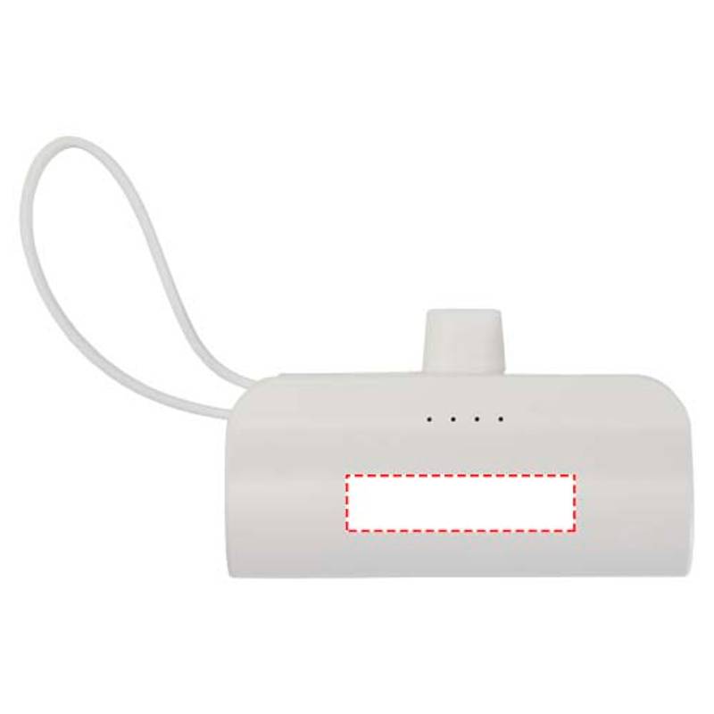 Alnair powerbanka 5000 mAh 10W z recyklovaného plastu s konektorom typu C, výklopným stojanom a ka, Alnair powerbanka 5000 mAh 10W z recyklovaného plastu s konektorom typu C, výklopným stojanom a ka,