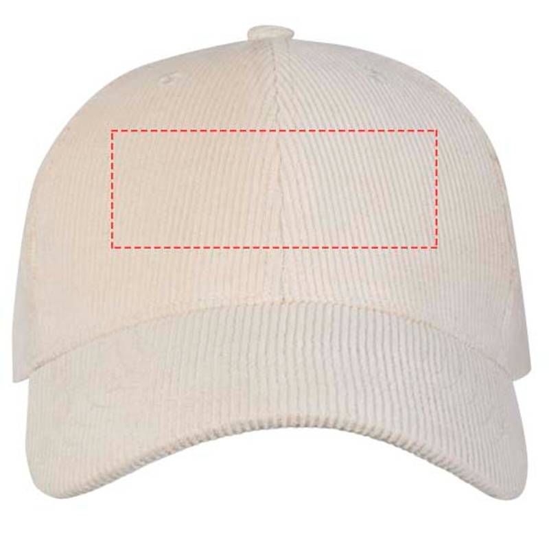 Houston čiapka z recyklovanej bavlny so 6 panelmi, hnedá Sandstone Houston čiapka z recyklovanej bavlny so 6 panelmi, hnedá Sandstone