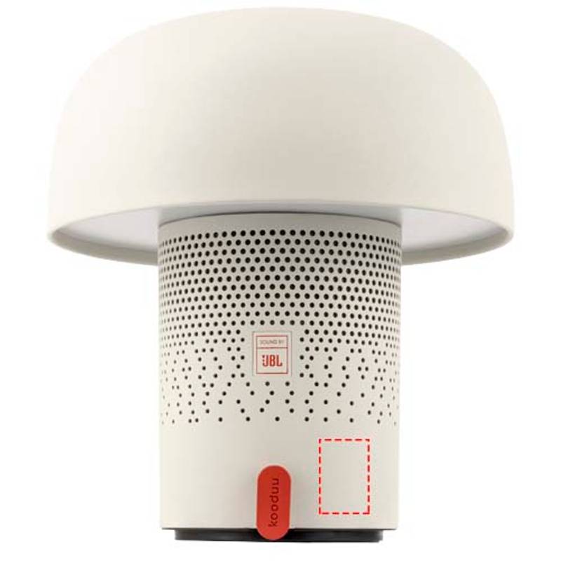 Kooduu Sensa Play přenosný reproduktor a lampa JBL, bílá Kooduu Sensa Play přenosný reproduktor a lampa JBL, bílá