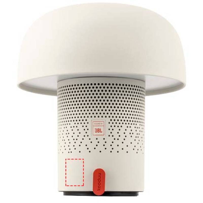 Kooduu Sensa Play přenosný reproduktor a lampa JBL, bílá Kooduu Sensa Play přenosný reproduktor a lampa JBL, bílá