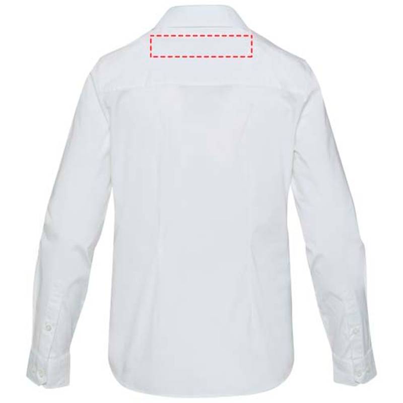 Carnelian dámska košeľa z poplínu, biela, XS Carnelian dámska košeľa z poplínu, biela, XS