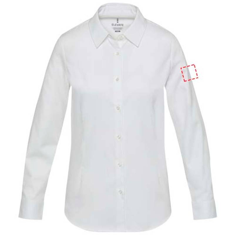 Citrine dámska keprová košeľa, biela, XS Citrine dámska keprová košeľa, biela, XS