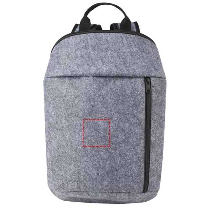 GRS recyklovaný plstený chladiaci batoh 7 l Felta, sivá Mid GRS recyklovaný plstený chladiaci batoh 7 l Felta, sivá Mid