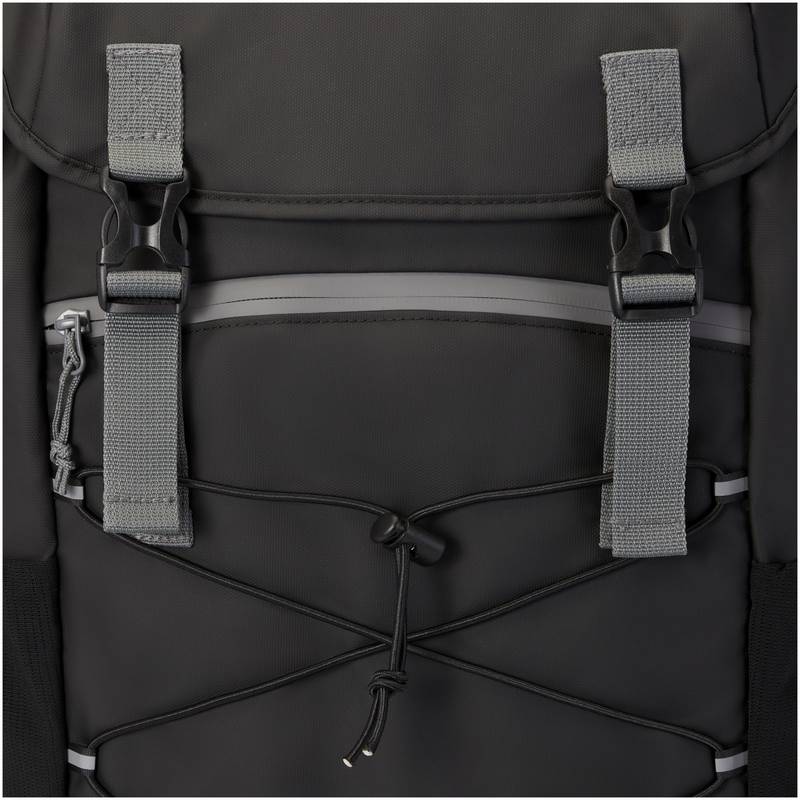 15,6" GRS recyklovaný vodeodolný batoh Aqua na notebook, 23 l, čierna 15,6" GRS recyklovaný vodeodolný batoh Aqua na notebook, 23 l, čierna