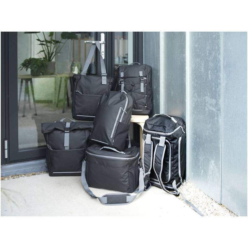 GRS recyklovaný vodeodolný batoh Aqua, 35 l, čierna GRS recyklovaný vodeodolný batoh Aqua, 35 l, čierna