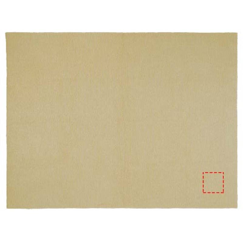 Suzy polyesterová pletená deka GRS 150 × 120 cm, hnedá Beige Suzy polyesterová pletená deka GRS 150 × 120 cm, hnedá Beige