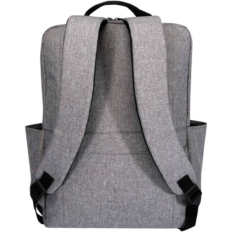 GRS recyklovaný batoh na notebook veľkosti 15″ (38 cm), 15 l Libra, sivá Heather GRS recyklovaný batoh na notebook veľkosti 15″ (38 cm), 15 l Libra, sivá Heather