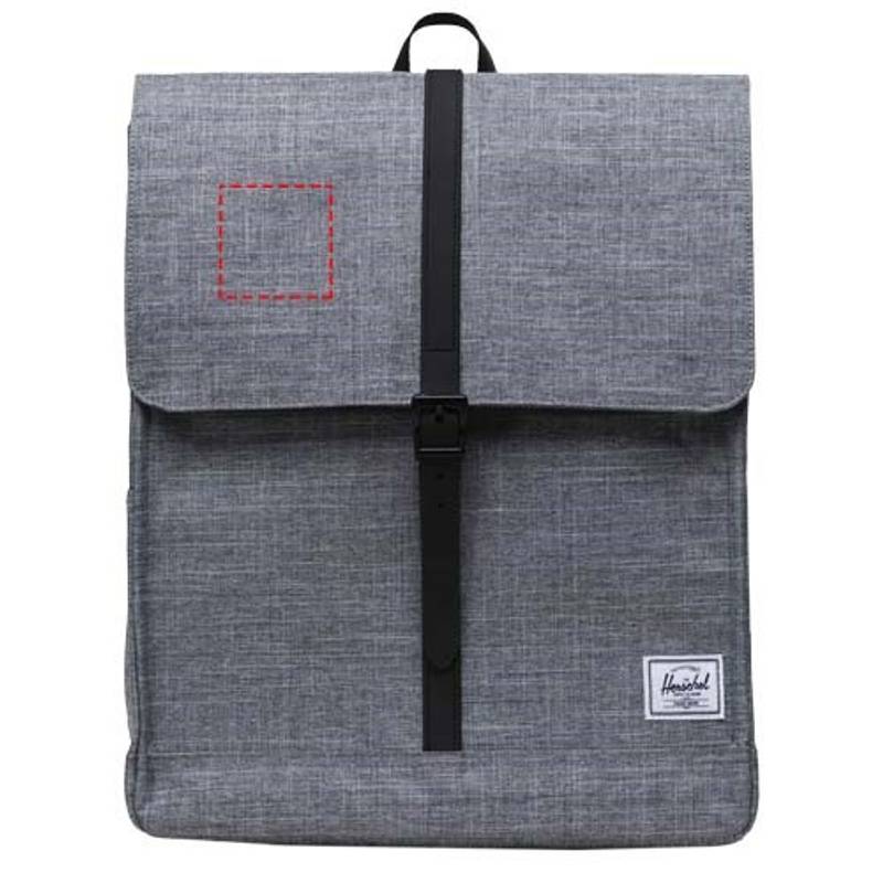 Recyklovaný batoh, 16 l Herschel City, sivá Heather Recyklovaný batoh, 16 l Herschel City, sivá Heather