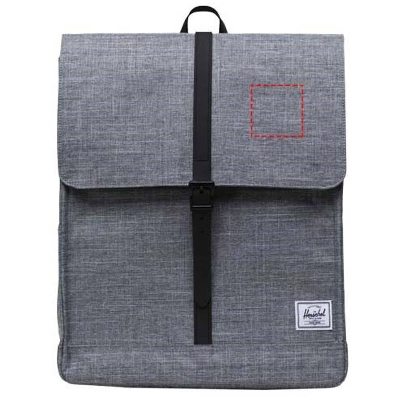 Recyklovaný batoh, 16 l Herschel City, sivá Heather Recyklovaný batoh, 16 l Herschel City, sivá Heather