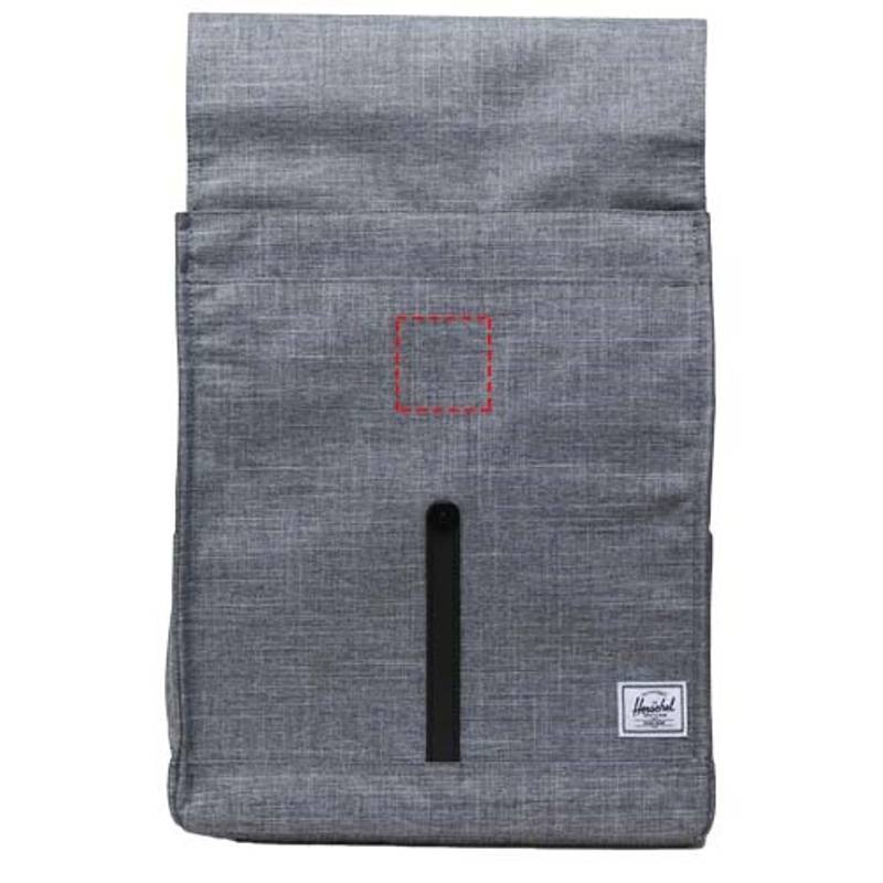 Recyklovaný batoh, 16 l Herschel City, sivá Heather Recyklovaný batoh, 16 l Herschel City, sivá Heather