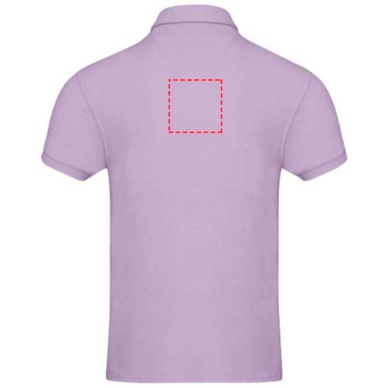 Unisex polo Akoya z recyklovaného froté, fialová Lilac, XS Unisex polo Akoya z recyklovaného froté, fialová Lilac, XS