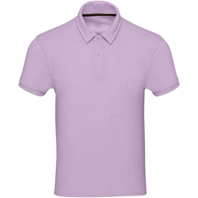 Unisex polo Akoya z recyklovaného froté, fialová Lilac, XS Unisex polo Akoya z recyklovaného froté, fialová Lilac, XS