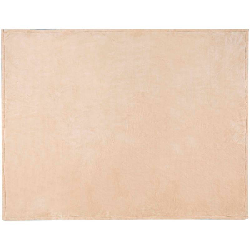 Ashen deka z recyklovaného sherpa materiálu GRS, hnědá Oatmeal Ashen deka z recyklovaného sherpa materiálu GRS, hnědá Oatmeal