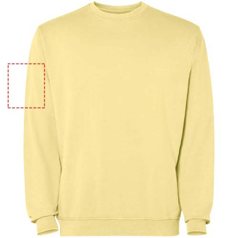 Jaya unisex sveter s okrúhlym výstrihom crewneck, sivá, 3XL Jaya unisex sveter s okrúhlym výstrihom crewneck, sivá, 3XL