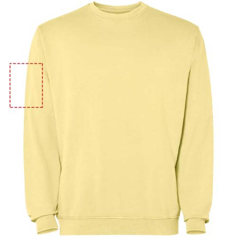 Jaya unisex sveter s okrúhlym výstrihom crewneck, sivá, 3XL Jaya unisex sveter s okrúhlym výstrihom crewneck, sivá, 3XL