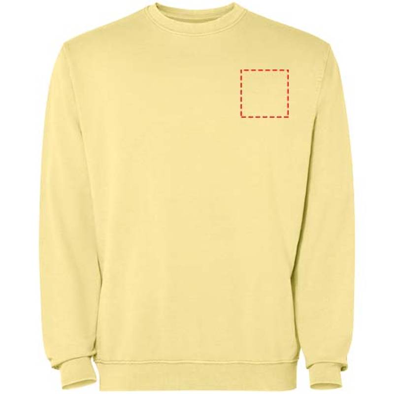 Jaya unisex sveter s okrúhlym výstrihom crewneck, sivá, 3XL Jaya unisex sveter s okrúhlym výstrihom crewneck, sivá, 3XL