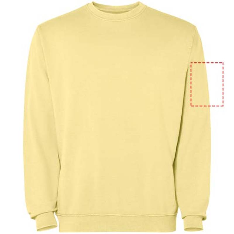 Jaya unisex sveter s okrúhlym výstrihom crewneck, sivá, 3XL Jaya unisex sveter s okrúhlym výstrihom crewneck, sivá, 3XL