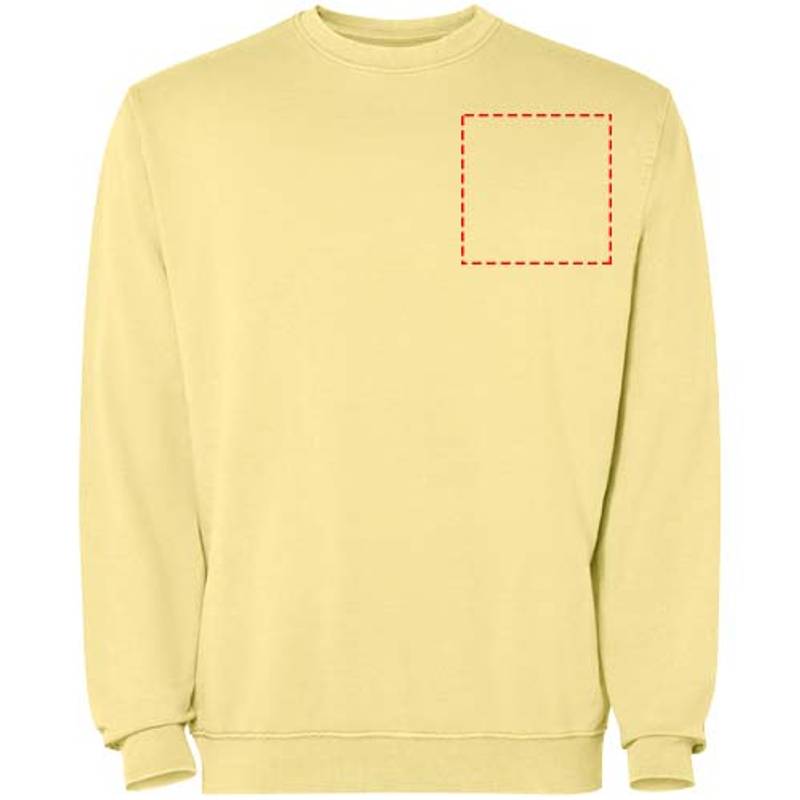 Jaya unisex sveter s okrúhlym výstrihom crewneck, sivá, 3XL Jaya unisex sveter s okrúhlym výstrihom crewneck, sivá, 3XL