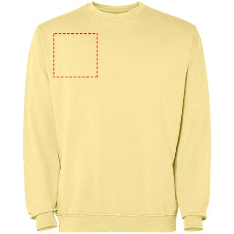 Jaya unisex sveter s okrúhlym výstrihom crewneck, sivá, 3XL Jaya unisex sveter s okrúhlym výstrihom crewneck, sivá, 3XL