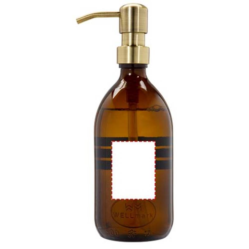 Wellmark Bubbles dávkovač mydla na ruky 500 ml, žltá Amber Wellmark Bubbles dávkovač mydla na ruky 500 ml, žltá Amber