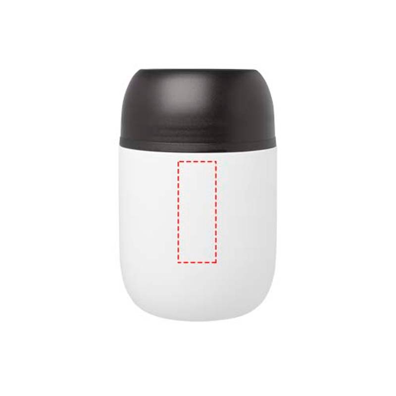 Supo dvojstenný hrniec z recyklovanej nerezovej ocele s objemom 480 ml, biela Supo dvojstenný hrniec z recyklovanej nerezovej ocele s objemom 480 ml, biela