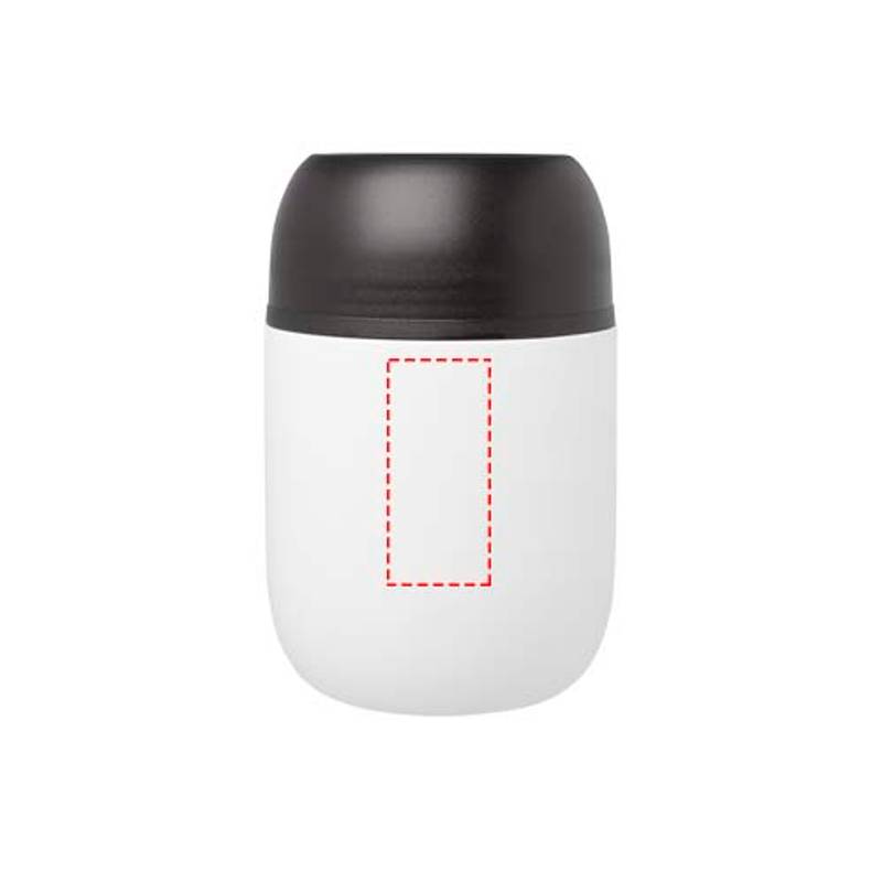 Supo dvojstenný hrniec z recyklovanej nerezovej ocele s objemom 480 ml, biela Supo dvojstenný hrniec z recyklovanej nerezovej ocele s objemom 480 ml, biela