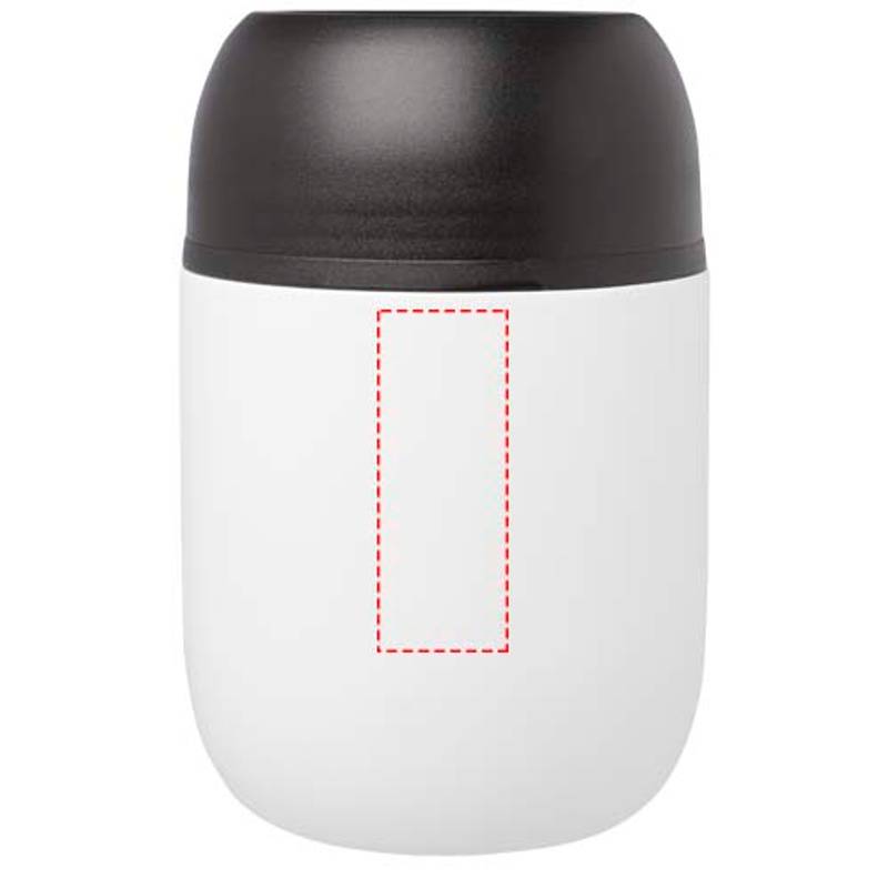 Supo dvojstenný hrniec z recyklovanej nerezovej ocele s objemom 480 ml, biela Supo dvojstenný hrniec z recyklovanej nerezovej ocele s objemom 480 ml, biela