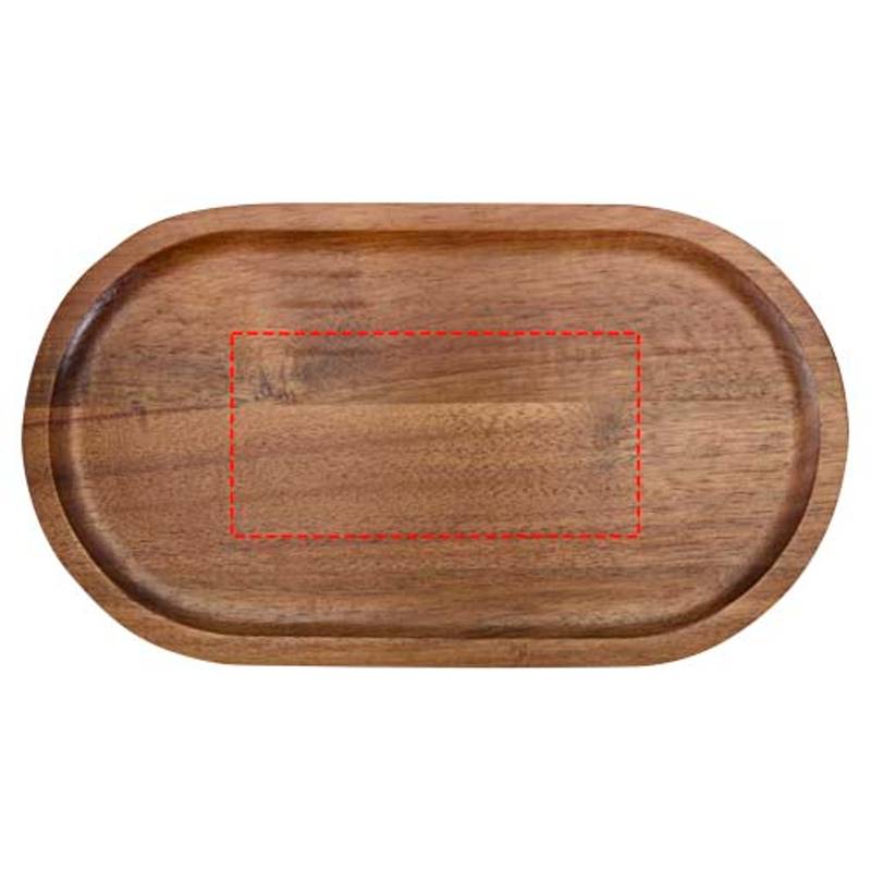 Edge servírovacia tácka z akáciového dreva, hnedá Wood Edge servírovacia tácka z akáciového dreva, hnedá Wood