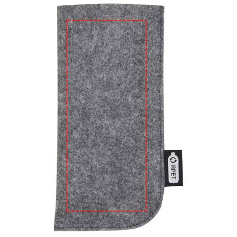 GRS recyklované puzdro na okuliare Felta, sivá Mid GRS recyklované puzdro na okuliare Felta, sivá Mid