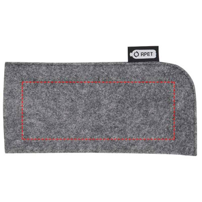 GRS recyklované puzdro na okuliare Felta, sivá Mid GRS recyklované puzdro na okuliare Felta, sivá Mid