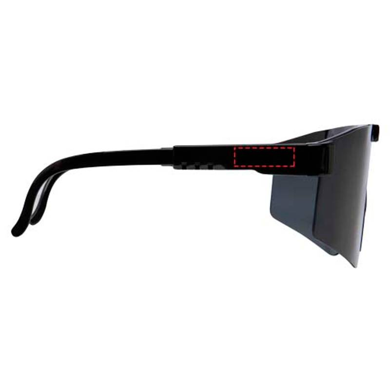 Športové slnečné okuliare Ward, čierna Športové slnečné okuliare Ward, čierna