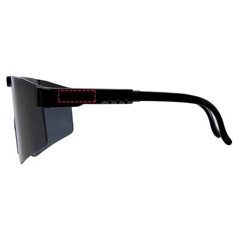 Športové slnečné okuliare Ward, čierna Športové slnečné okuliare Ward, čierna