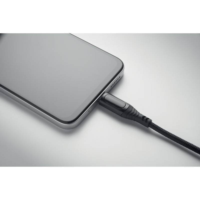 Nabíjecí 100W kabel type-C, černá Nabíjecí 100W kabel type-C, černá